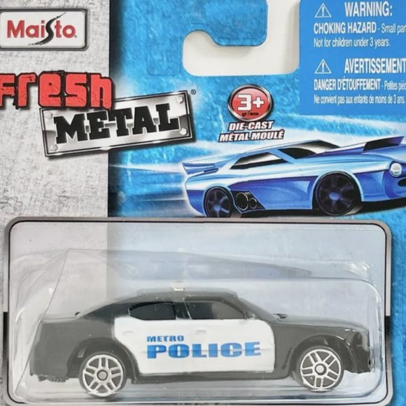 2006 Hot Wheels Dodge Charger Metro Police Mattel - Picture 1 of 8